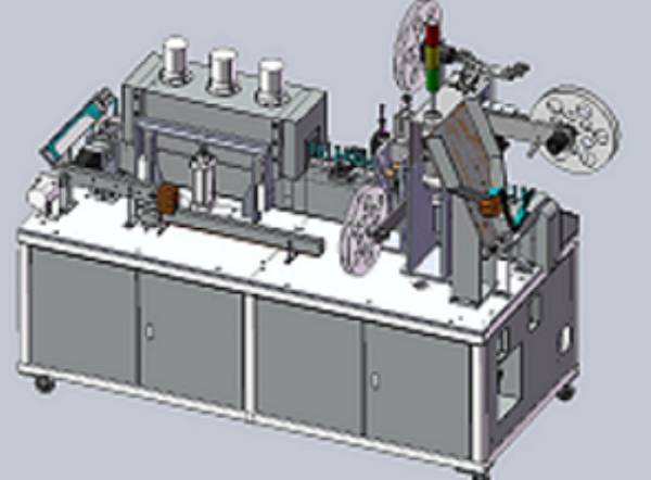 Cylindrical Cell Shrinking Machine
