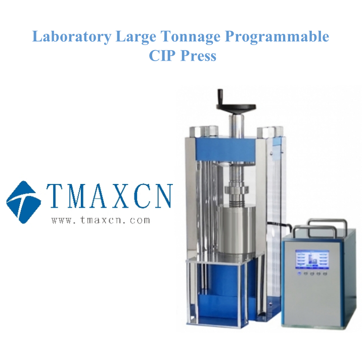 Presse CIP programmable de grand tonnage en laboratoire